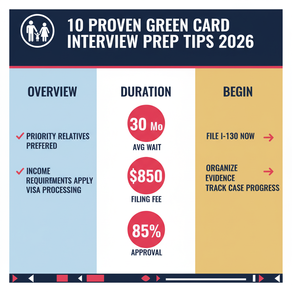 10 Consejos Probados de Preparación para la Entrevista de Tarjeta Verde para el Éxito en 2026 — 6 de enero de 2026, 11:34 PM - Key Statistics
