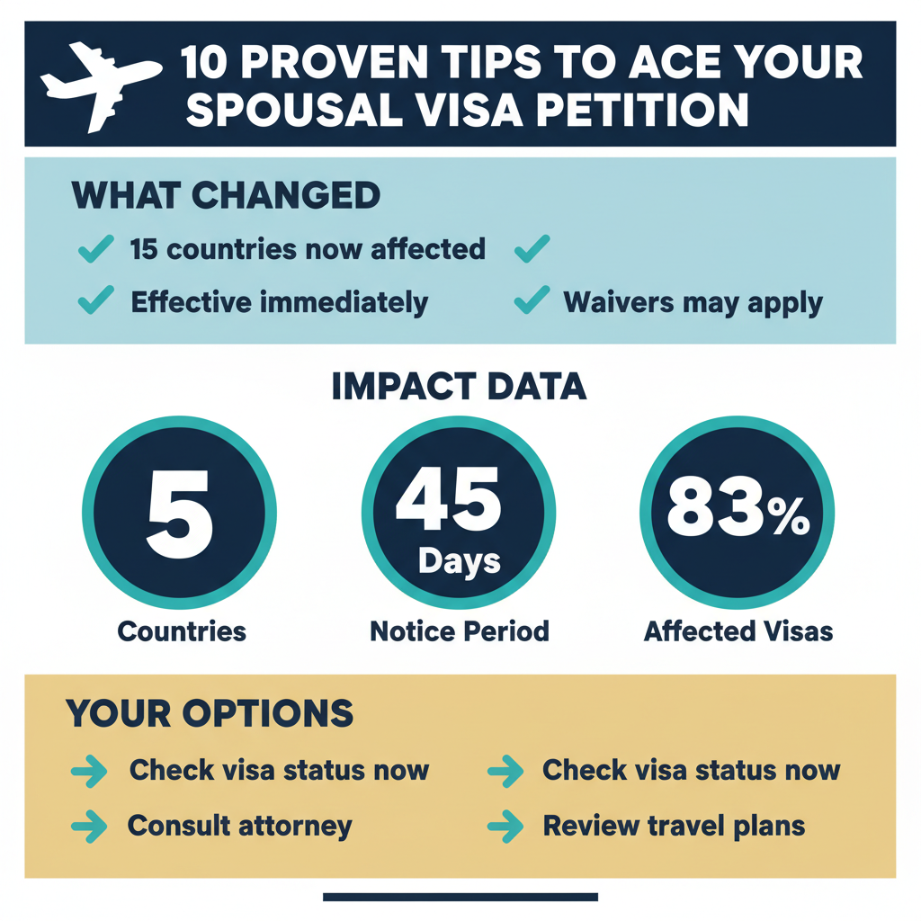 10 Consejos Probados para Aprobar tu Petición de Visa de Cónyuge en 2026 — 12 de enero de 2026, 9:01 AM - Key Statistics