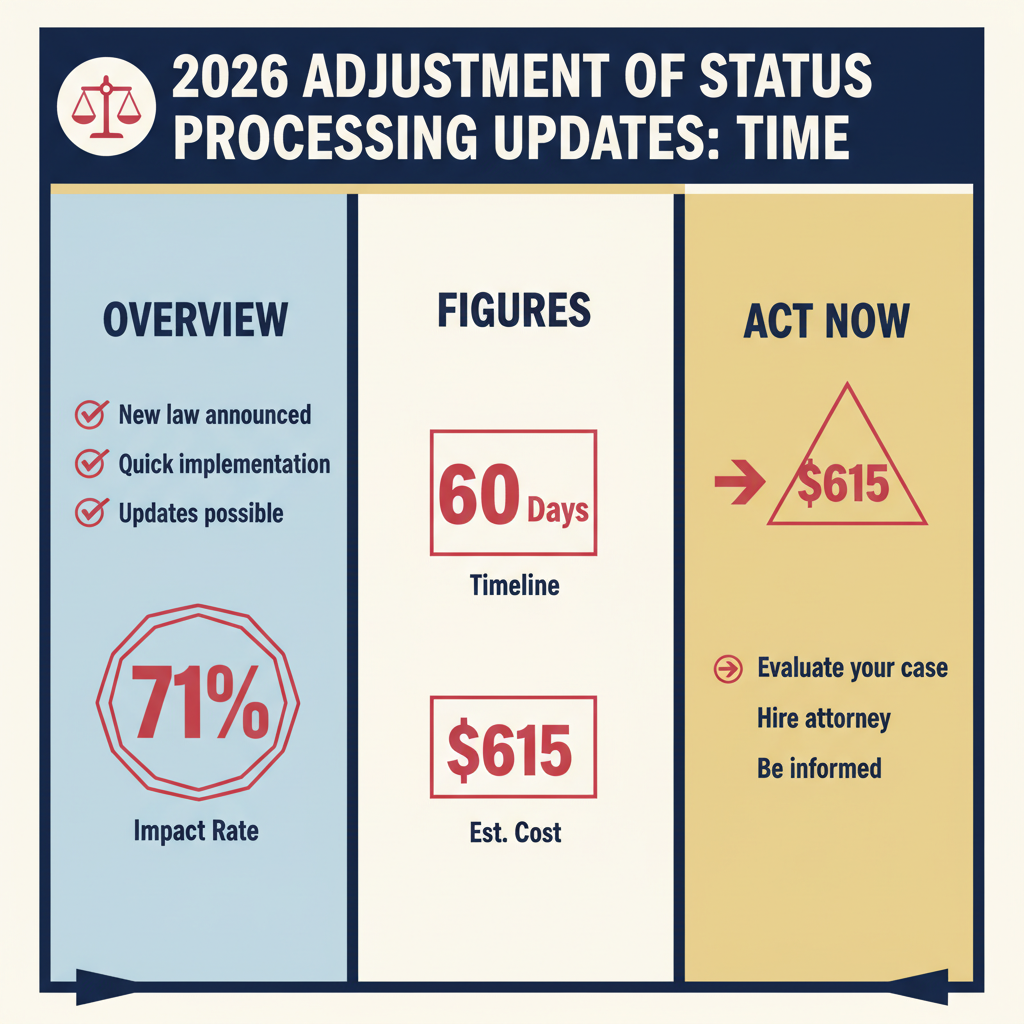 2026 Adjustment of Status Processing Updates: Timelines & Tips — Jan 11, 2026, 12:01 AM - Key Statistics