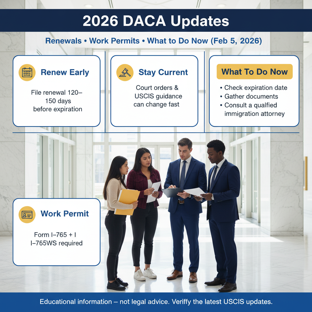 2026 DACA Updates: Renewals, Work Permits, and What to Do Now — Feb 5, 2026, 12:03 AM - Key Statistics