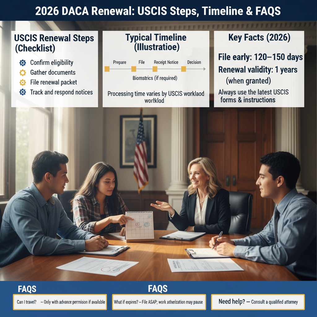 Actualización 2026 de DACA: Renovación USCIS, Pasos y Tiempos - Key Statistics