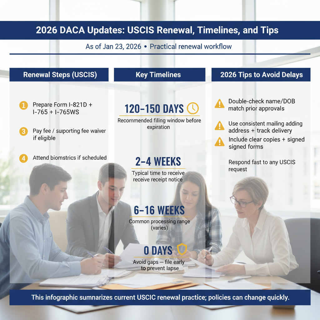 2026 DACA Updates: USCIS Renewal Steps, Timelines, and Tips — Jan 23, 2026, 3:02 PM - Key Statistics