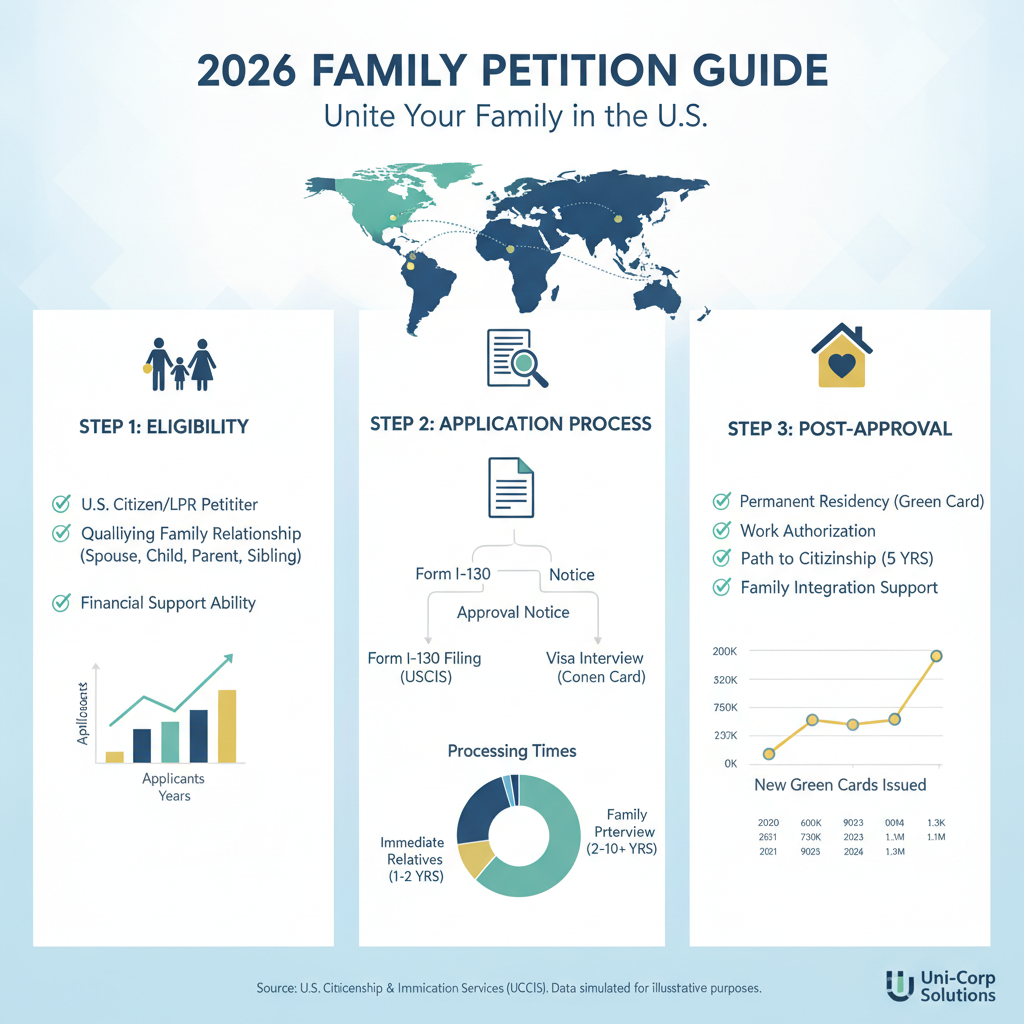 2026 Family Petition Guide: Unite Your Family in the U.S. - Key Statistics