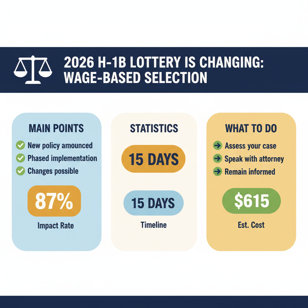 2026 H‑1B Lottery Is Changing: Wage‑Based Selection, Fees & How to Prepare — Jan 10, 2026, 12:01 AM - Key Statistics
