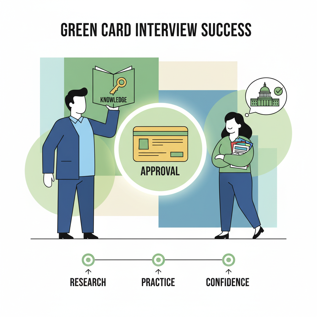 Ace Your Green Card Interview: A Comprehensive Preparation Guide - Concept
