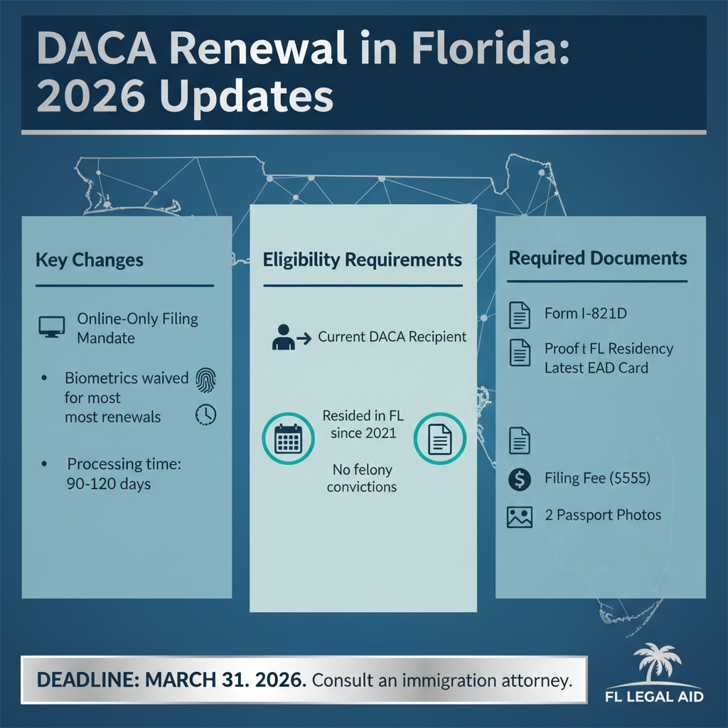 DACA Program Updates 2026: Your Guide to Renewal in Florida - Key Statistics