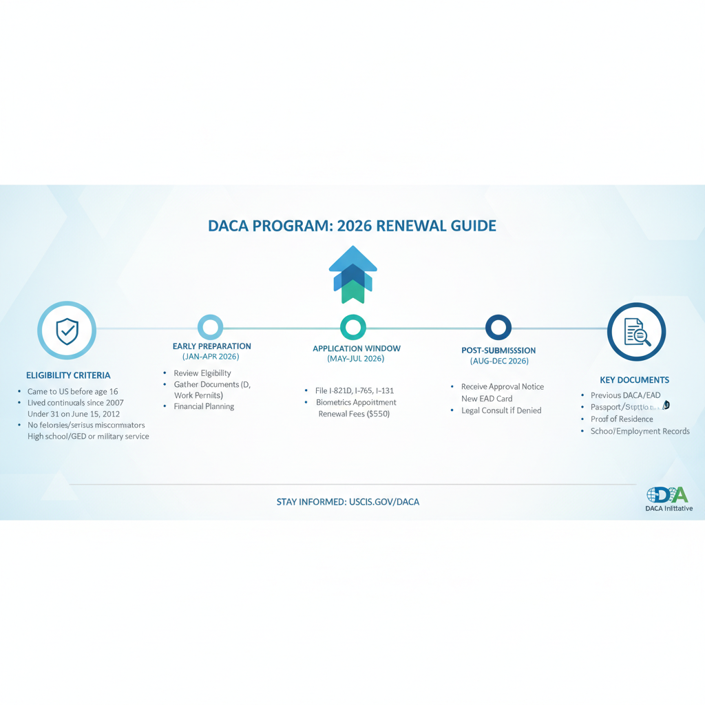 DACA 2026: Guía Esencial de Renovación para Soñadores en Florida - Key Statistics