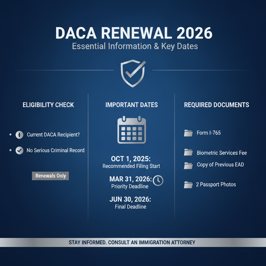 Renovación DACA 2026: Guía Esencial para Soñadores en Florida - Key Statistics