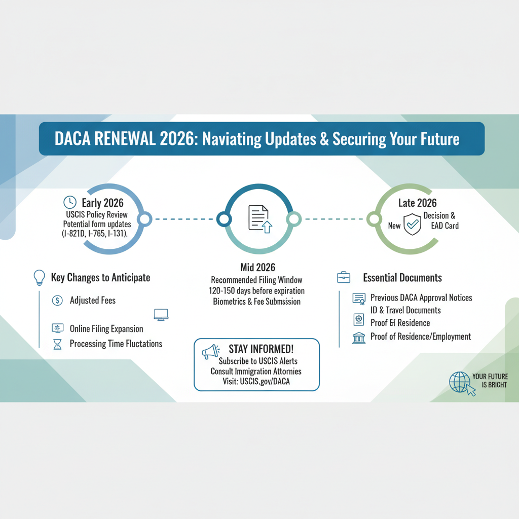 DACA Renewal 2026: Navigating Updates and Securing Your Future - Key Statistics