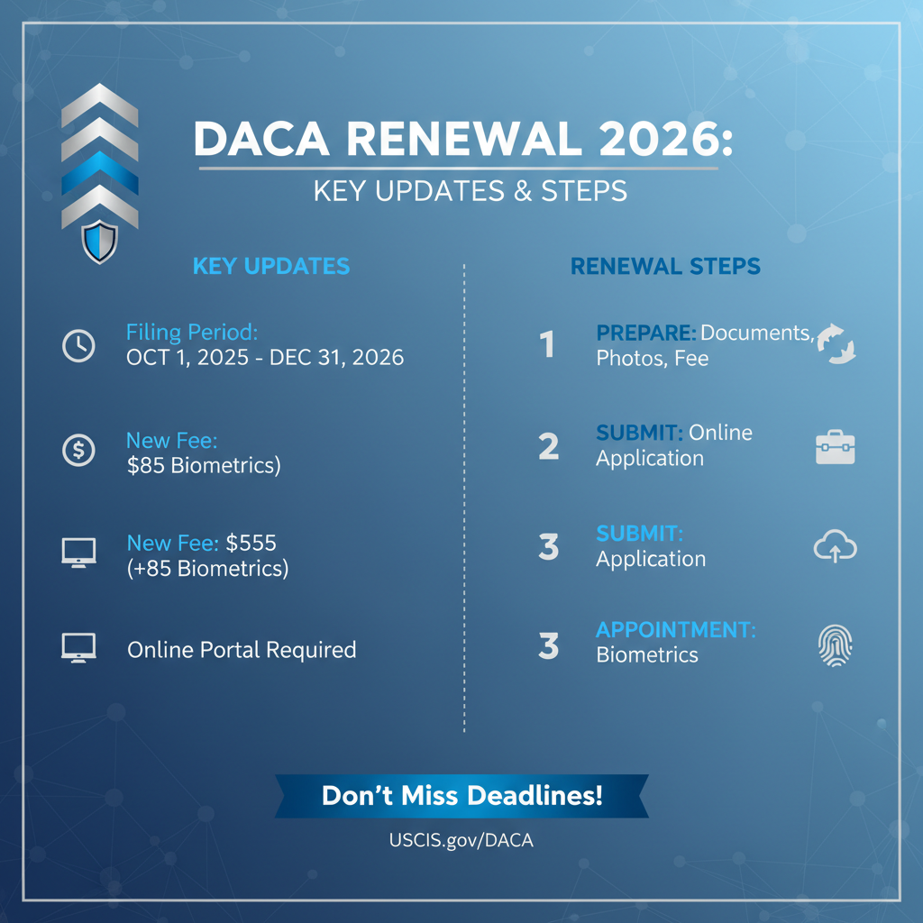 Renovación DACA 2026: Guía Completa para Orlando y Florida - Key Statistics