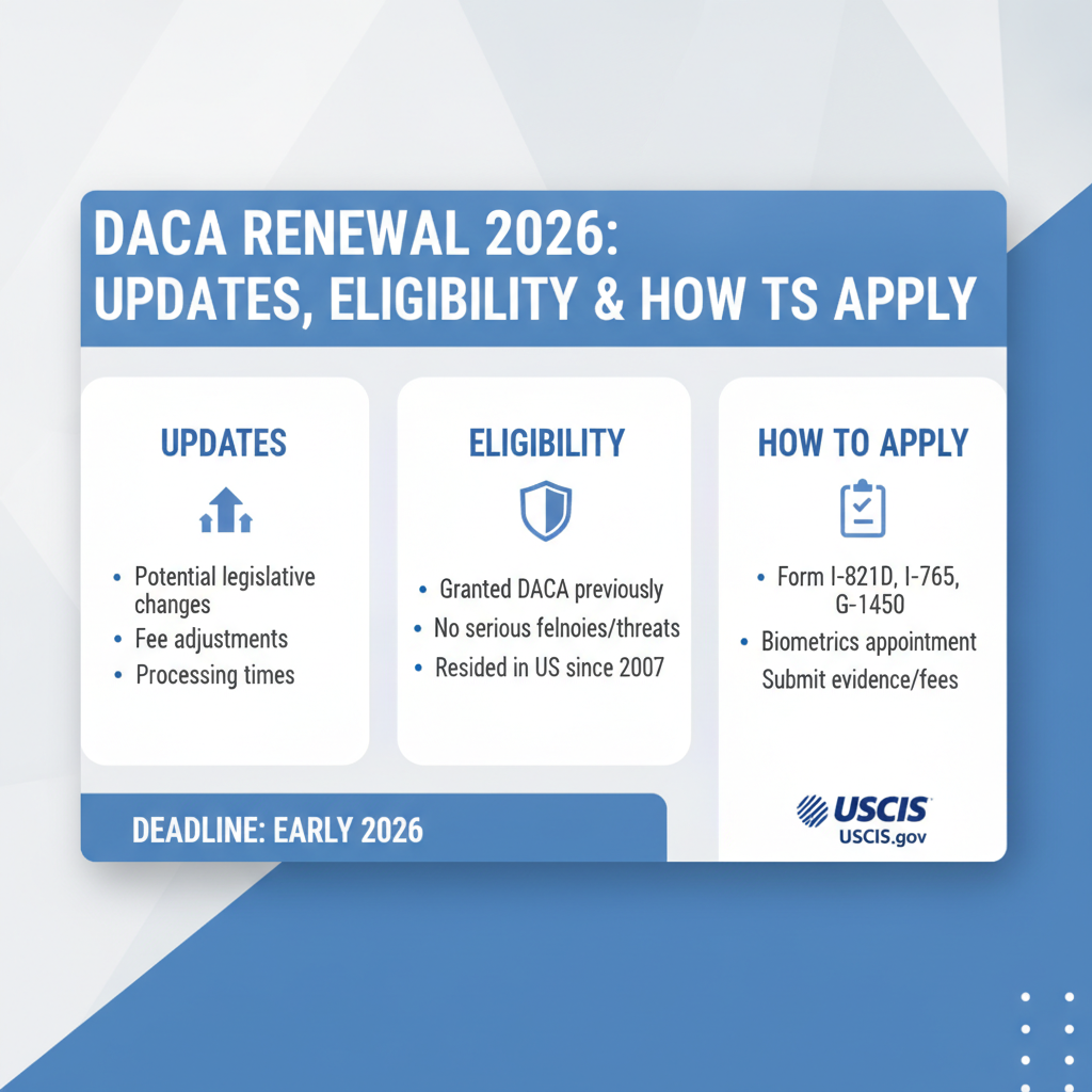 DACA Renewal 2026: Updates, Eligibility & How to Apply - Key Statistics