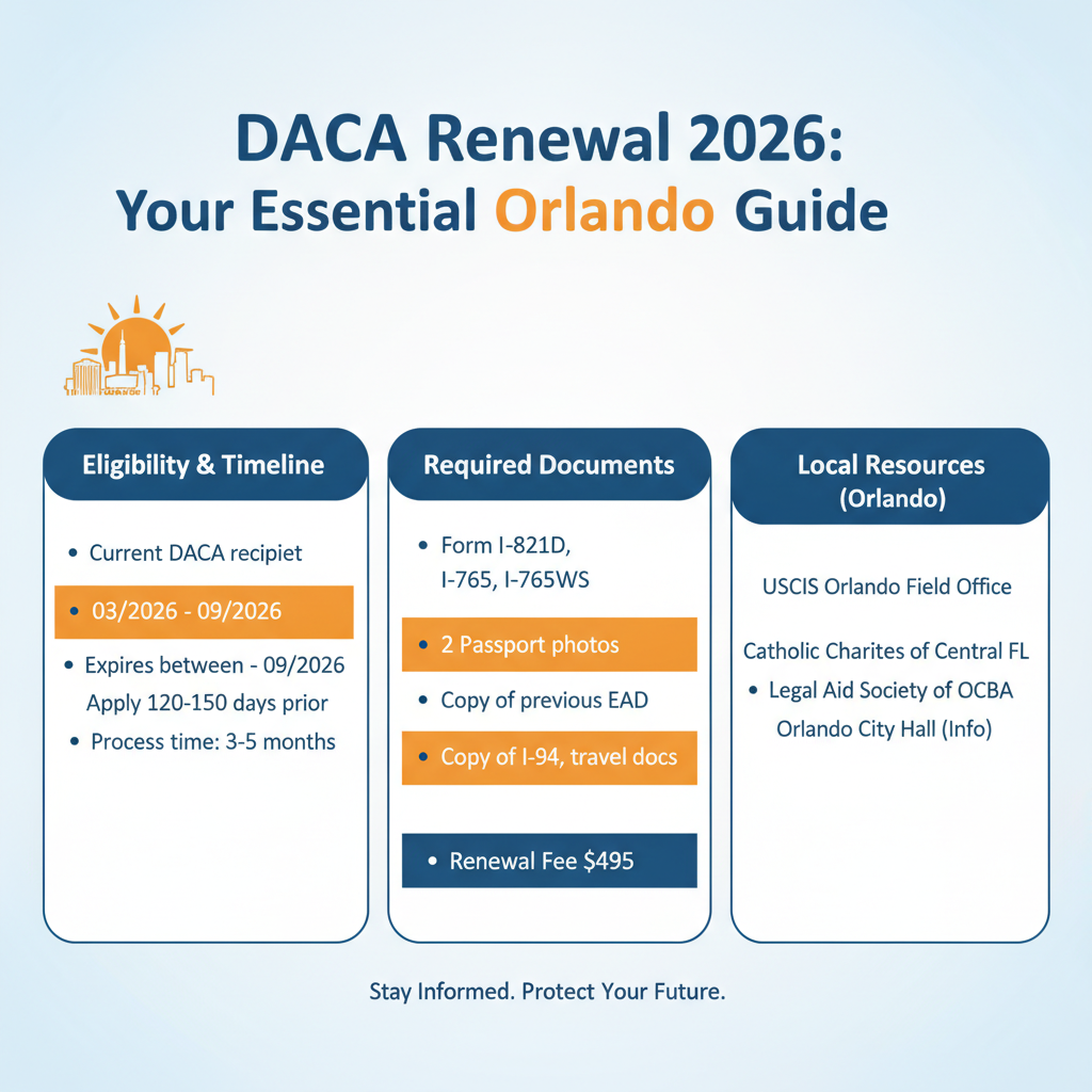 Renovación DACA 2026: Tu Guía Esencial en Orlando y Florida - Key Statistics