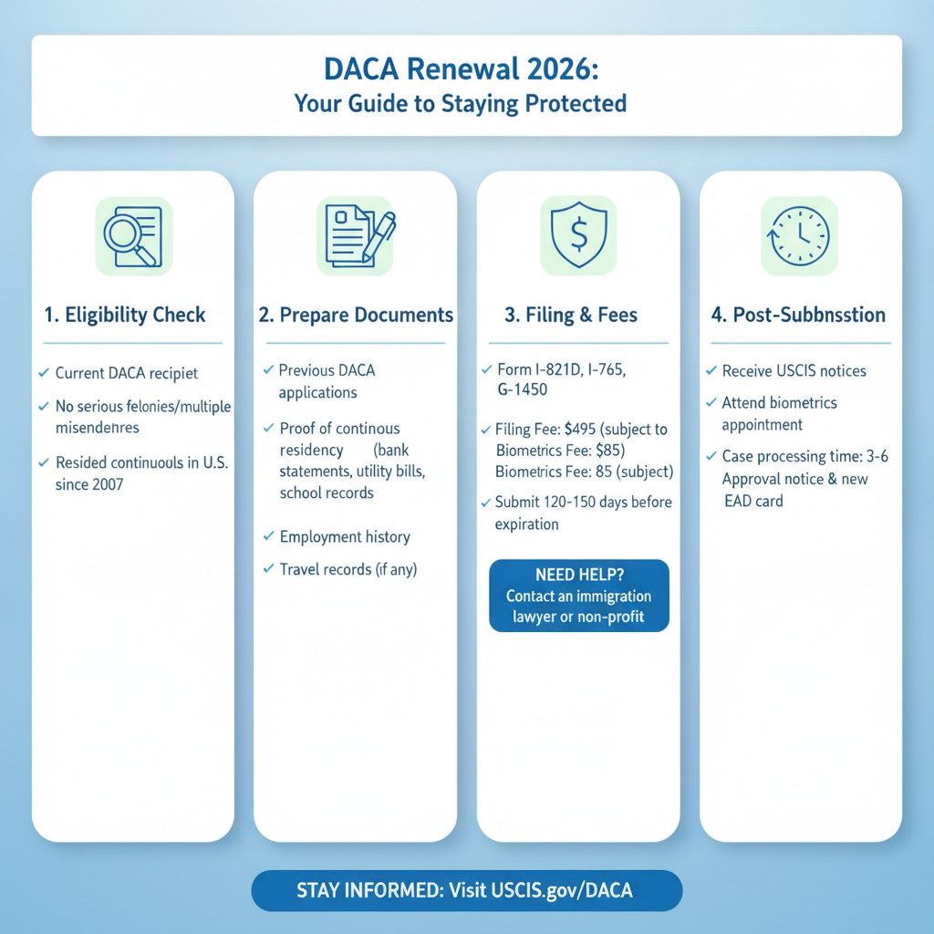 Renovación DACA 2026: Guía Esencial para Proteger Su Estatus - Key Statistics
