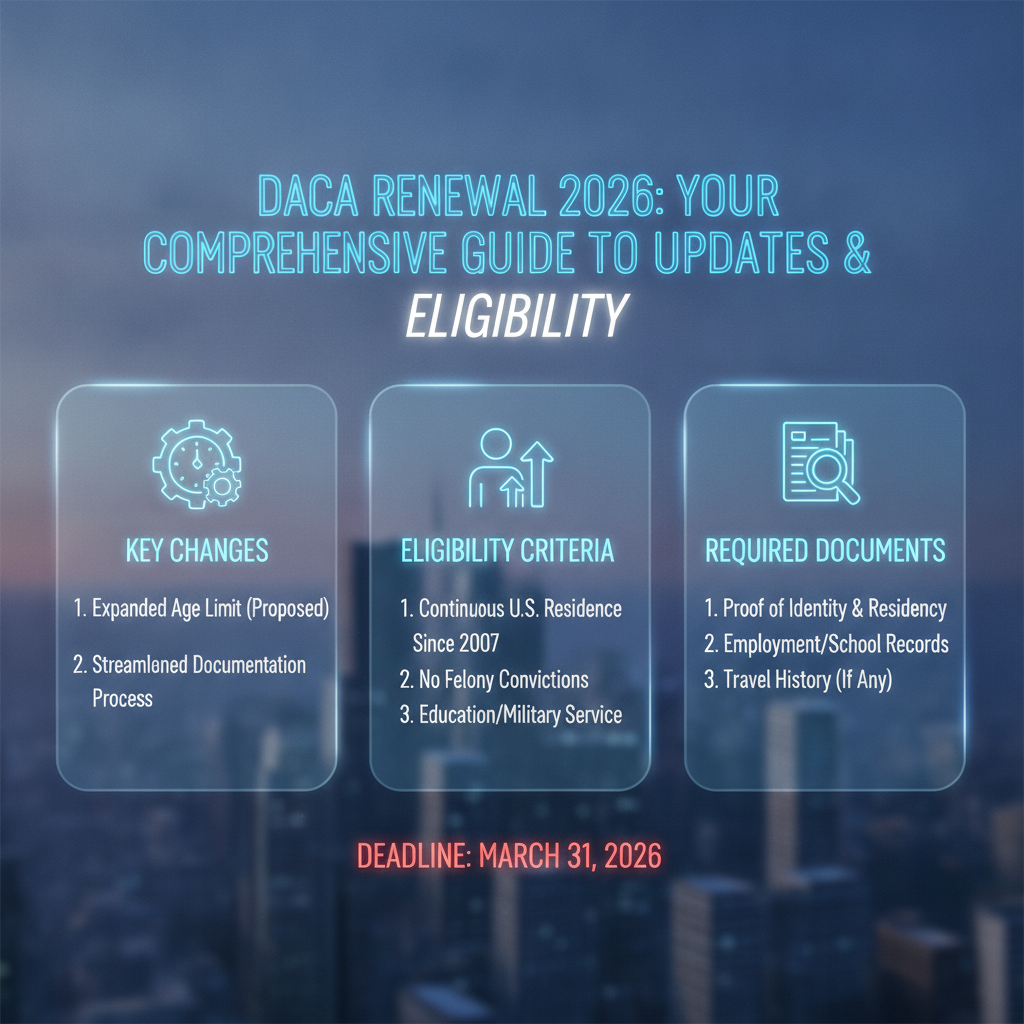 Renovación DACA 2026: Guía Completa y Actualizaciones Cruciales - Key Statistics