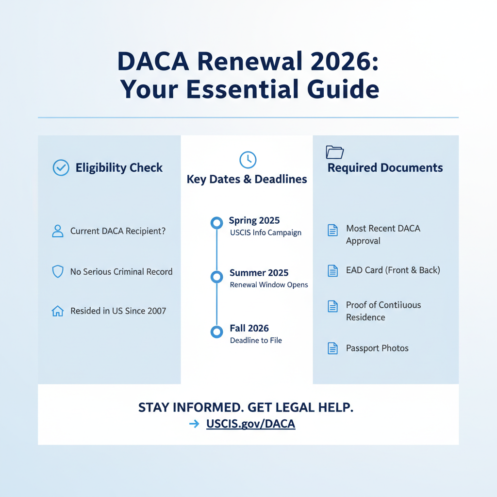 DACA Renewal 2026: Your Essential Guide to Deferred Action - Key Statistics