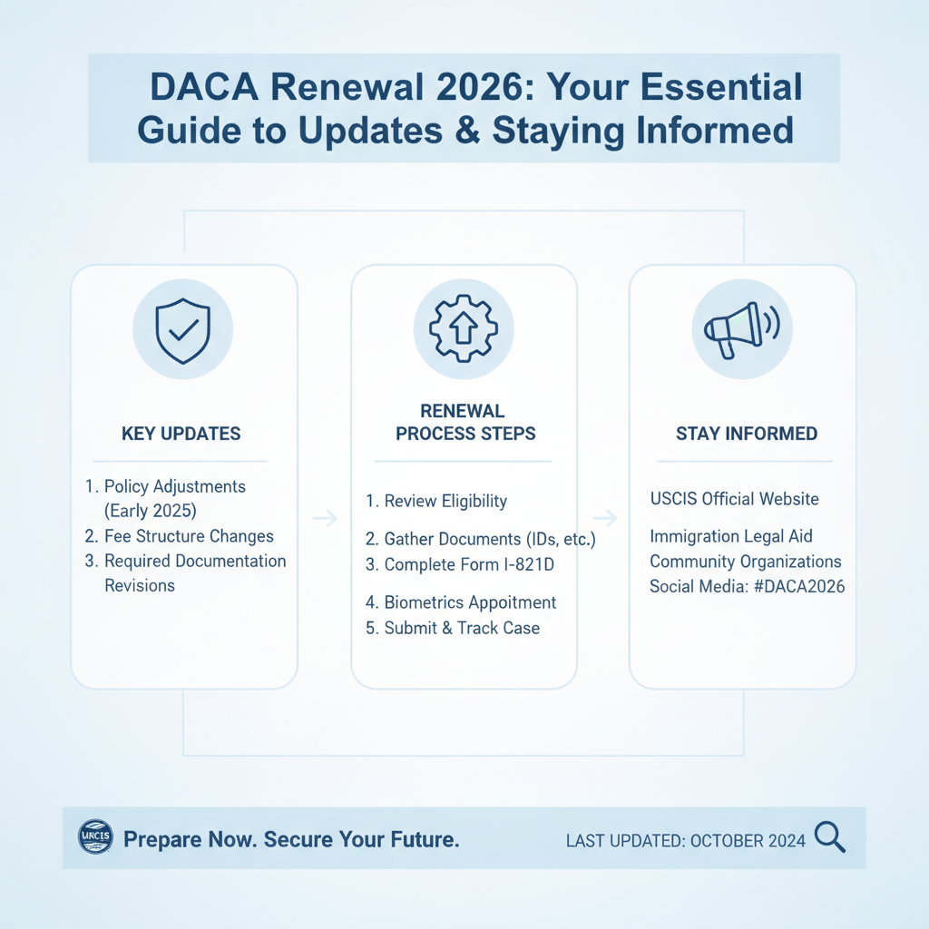 Renovación DACA 2026: Su Guía Esencial de Actualizaciones y Permanencia - Key Statistics