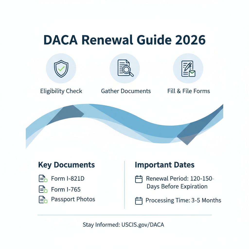 DACA Renewal Guide 2026: Updates, Eligibility & How to Apply - Key Statistics