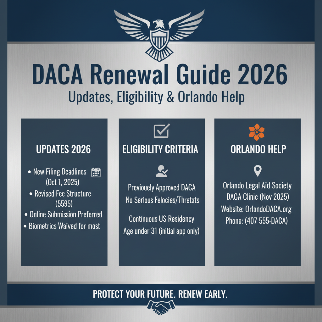 DACA Renewal Guide 2026: Updates, Eligibility & Orlando Help - Key Statistics