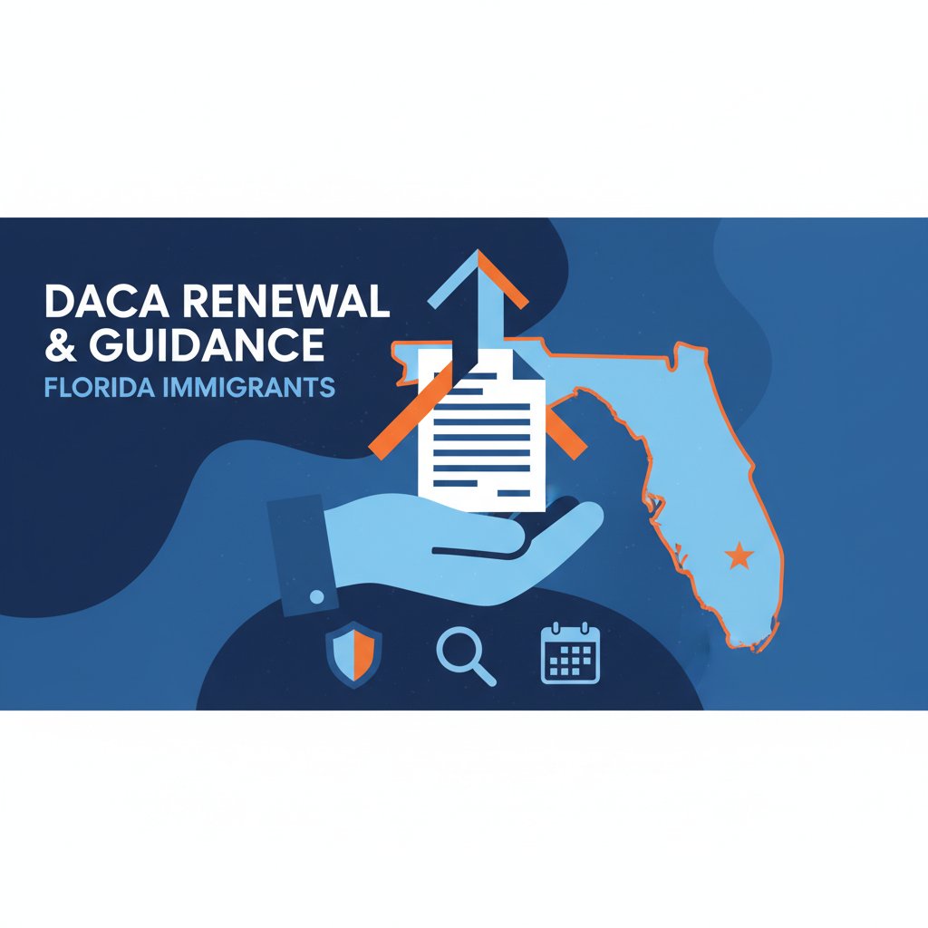 Guía DACA 2026: Renovación Esencial para Inmigrantes en Florida - Concept