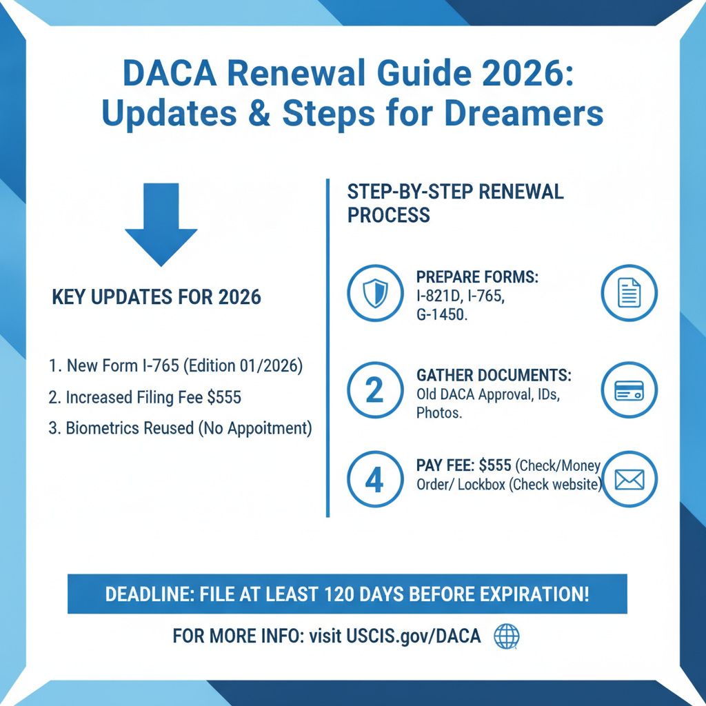 DACA Renewal Guide 2026: Updates & Steps for Dreamers - Key Statistics