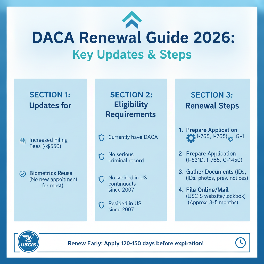 DACA Renewal Guide 2026: Updates & Steps for Immigrants in - Key Statistics