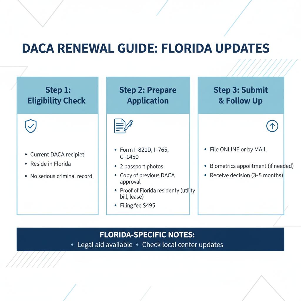 Guía DACA 2026: Renovación Esencial para Dreamers en Florida - Key Statistics