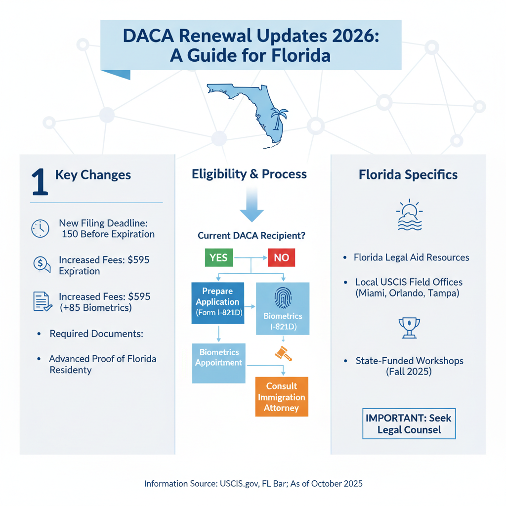 Renovación DACA 2026: Guía Esencial para Soñadores en Florida - Key Statistics