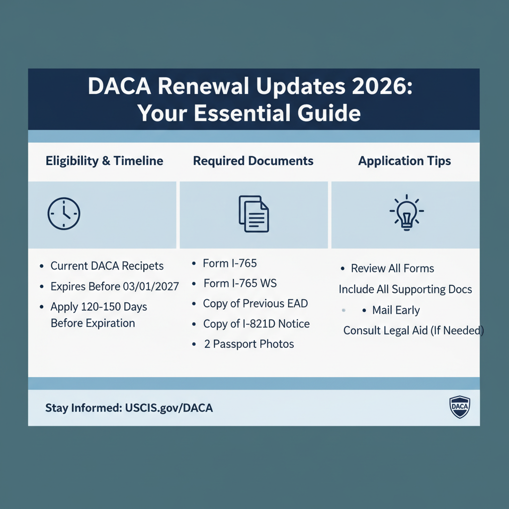 DACA Renewal Updates 2026: Your Essential Guide to Deferred - Key Statistics