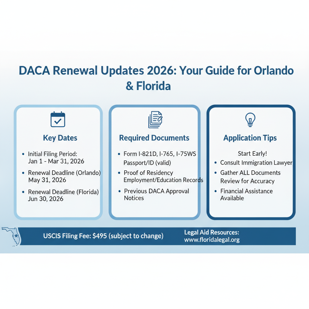 DACA Renewal Updates 2026: Your Guide for Orlando & Florida - Key Statistics