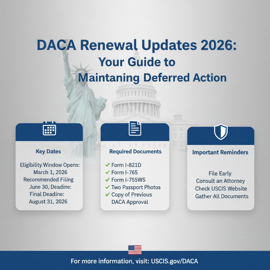 Renovación DACA 2026: Su Guía Esencial para Mantener la Acción Diferida - Key Statistics