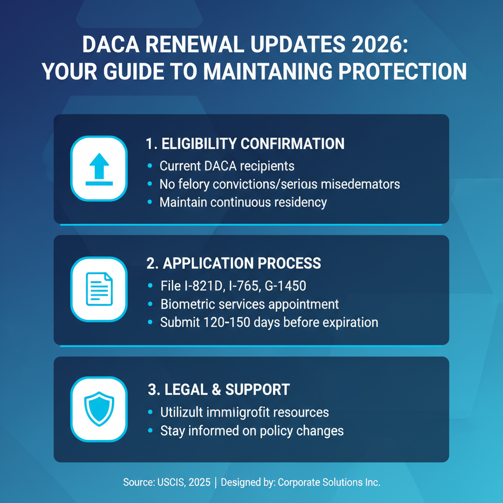 Renovación DACA 2026: Guía Completa para Proteger su Estatus - Key Statistics