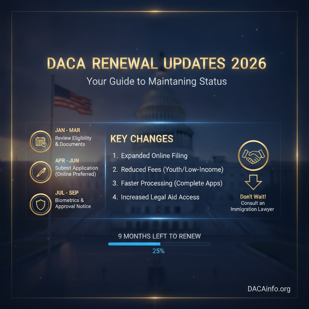 DACA Renewal Updates 2026: Your Guide to Maintaining Status - Key Statistics