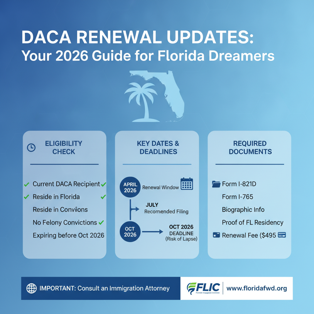 DACA Renewal Updates: Your 2026 Guide for Florida Dreamers - Key Statistics
