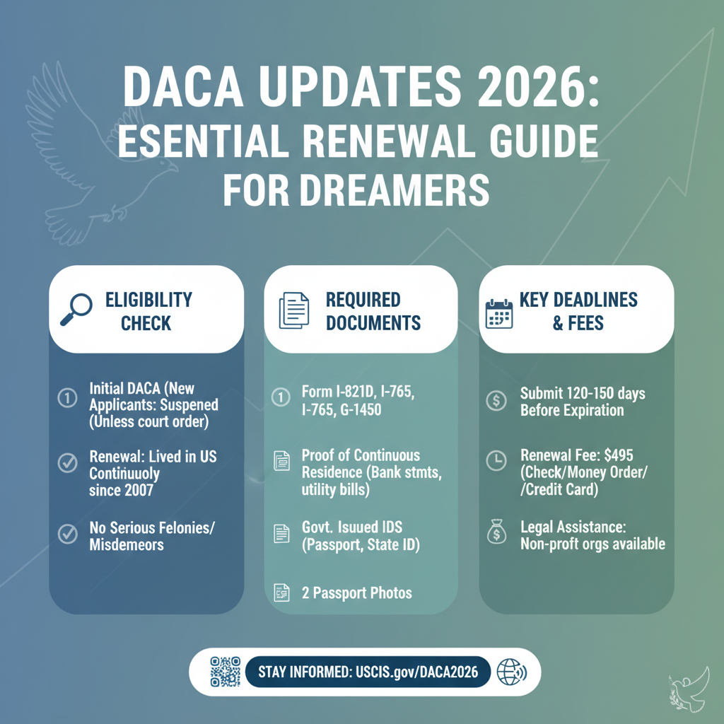 DACA Updates 2026: Essential Renewal Guide for Dreamers in - Key Statistics