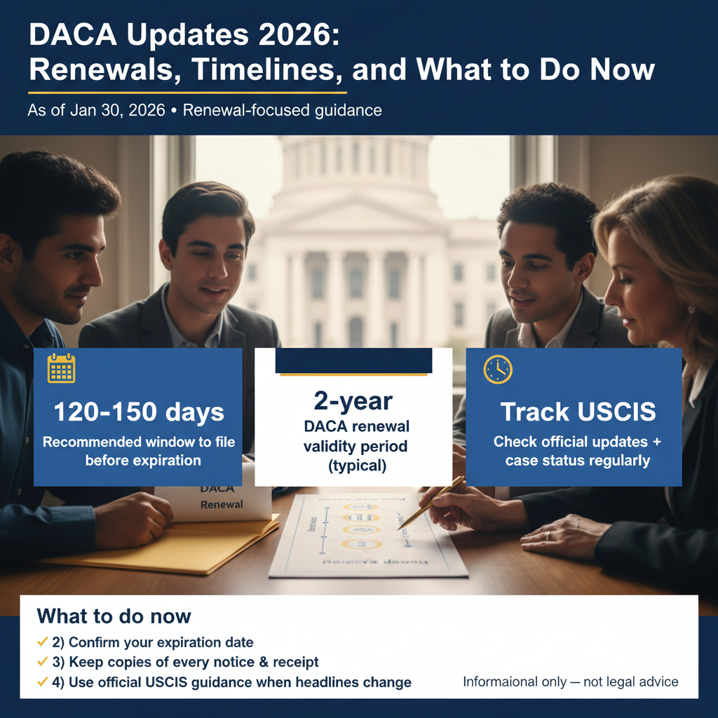 Actualización DACA 2026: Renovaciones, Plazos y Qué Hacer Hoy - Key Statistics