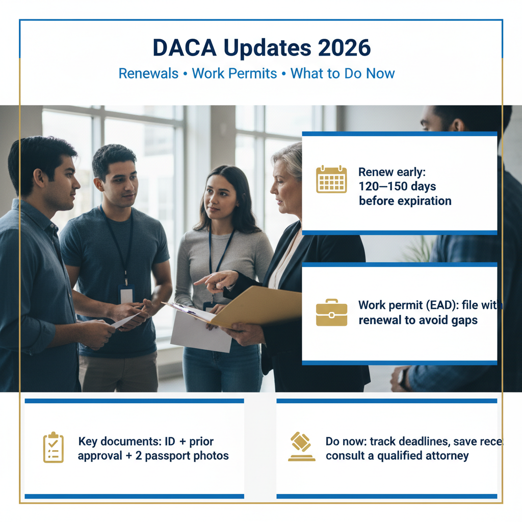 DACA 2026: Renovaciones, Permisos de Trabajo y Qué Hacer Ahora - Key Statistics