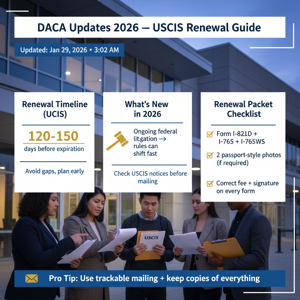 DACA 2026: Guía de Renovación USCIS, Plazos y Errores a Evitar - Key Statistics