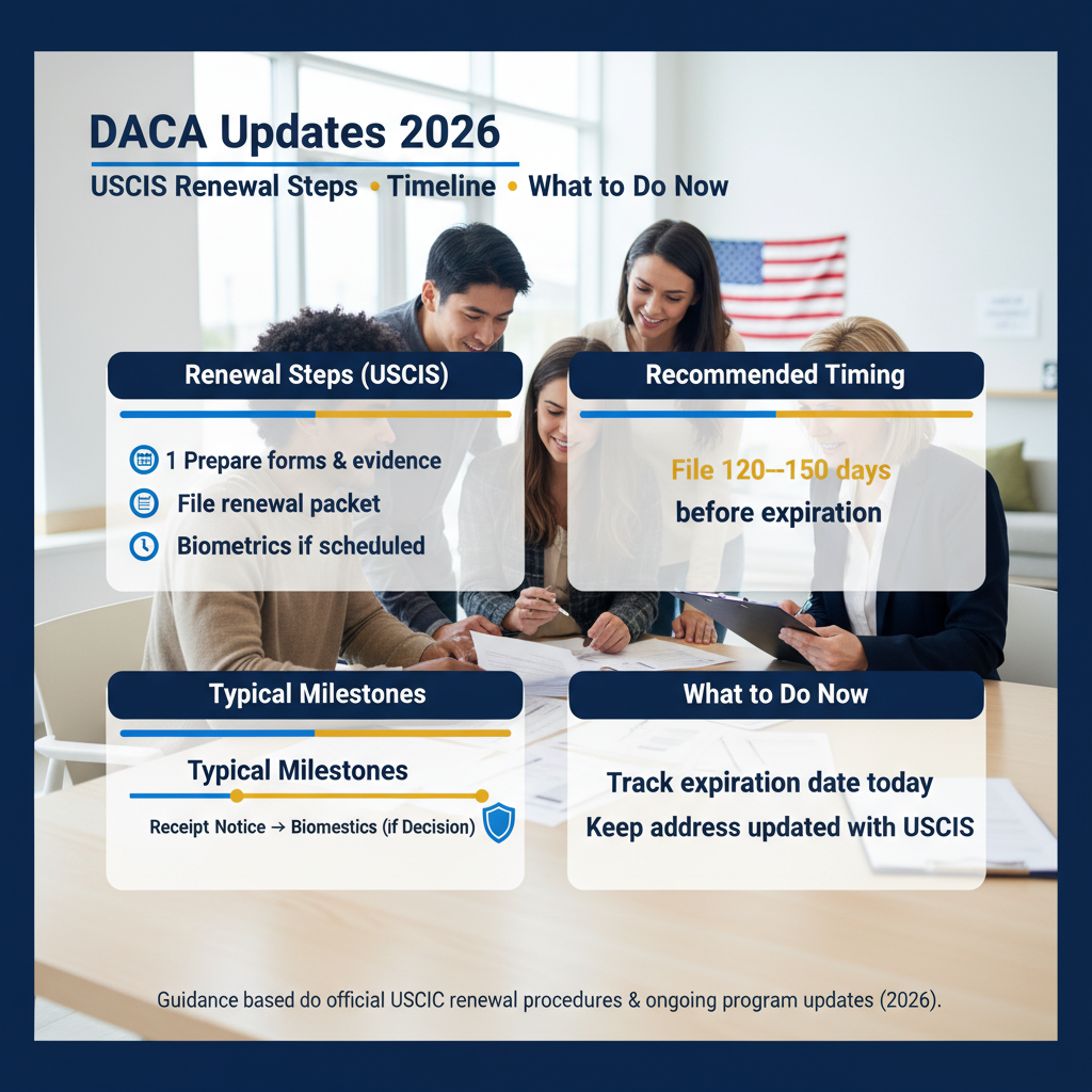 DACA Updates 2026: USCIS Renewal Steps, Timeline & What to Do Now - Key Statistics