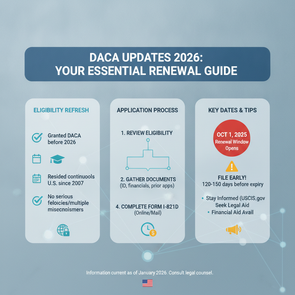 DACA 2026: Guía Esencial de Renovación para Dreamers en Florida - Key Statistics