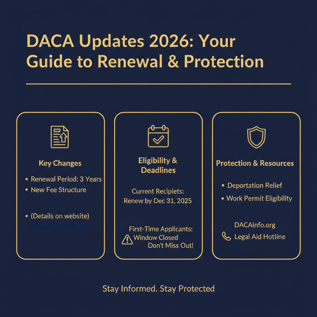 DACA 2026: Guía Completa de Renovación y Protección - Key Statistics