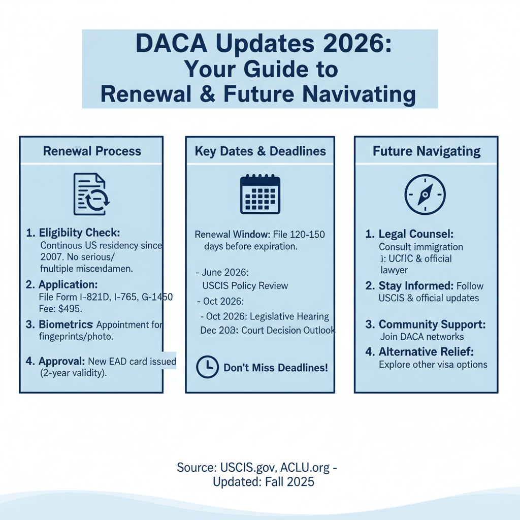 DACA 2026: Guía Completa para Renovación y el Futuro - Key Statistics
