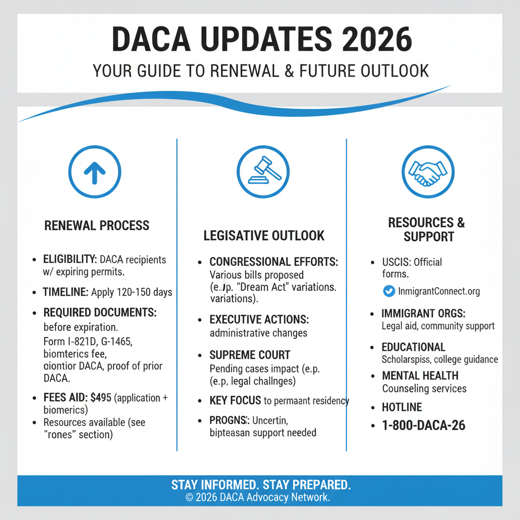 Renovación DACA 2026: Su Guía Completa y Perspectivas Futuras - Key Statistics