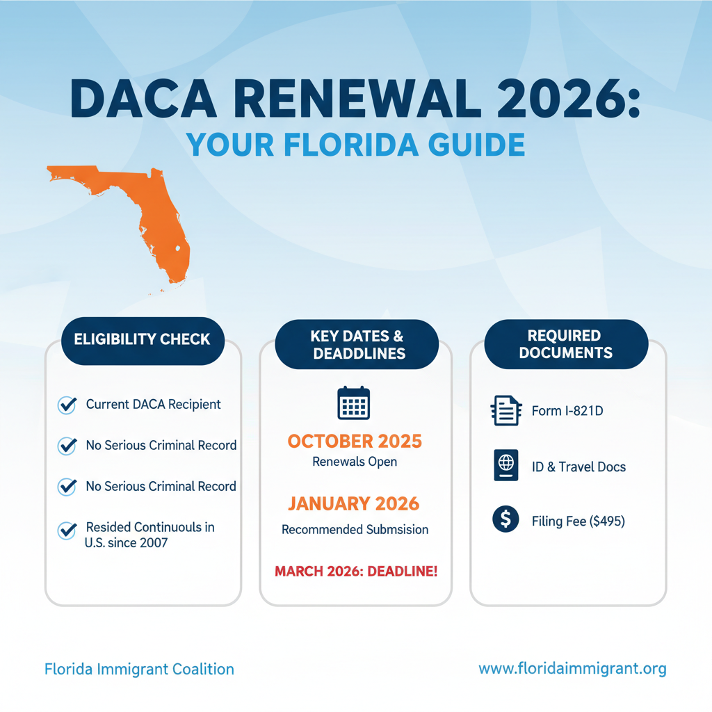 Renovación DACA 2026: Su Guía Esencial en Orlando y Florida - Key Statistics