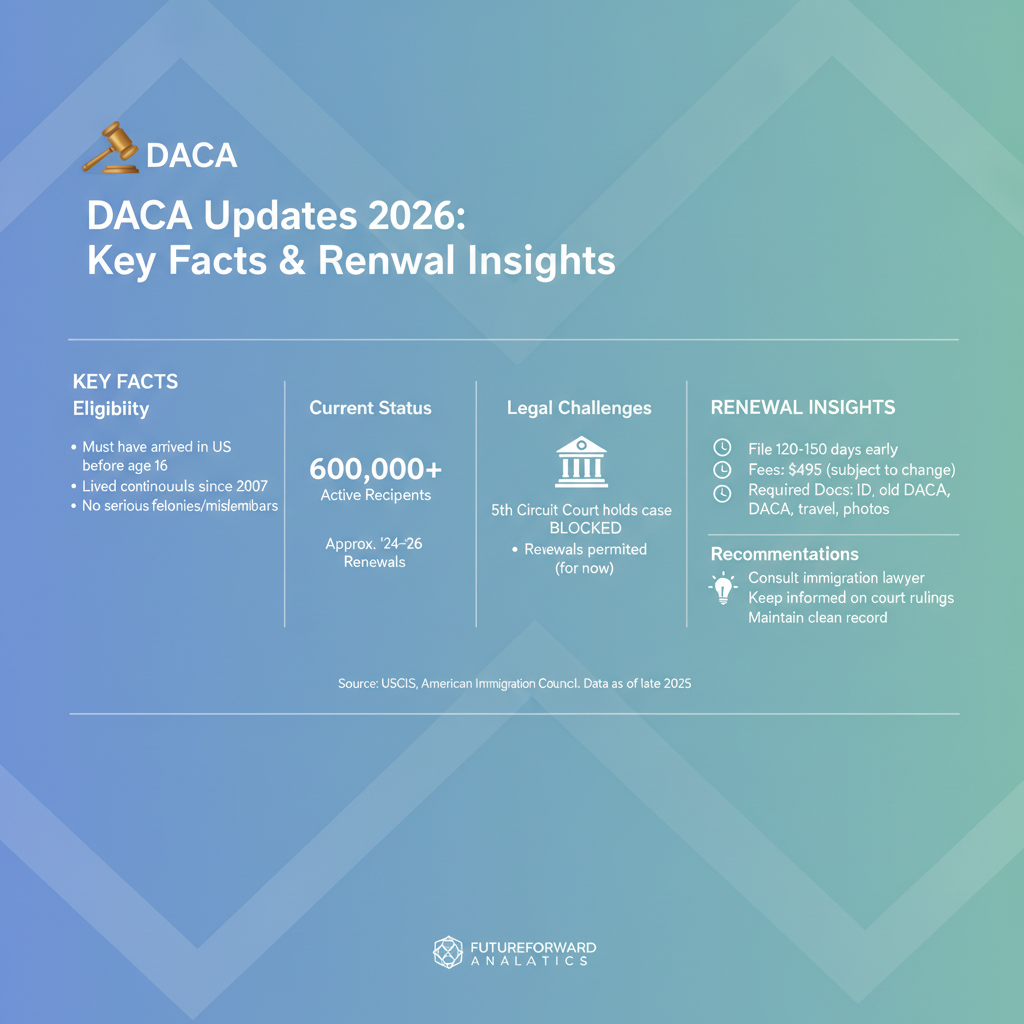 DACA Updates 2026: Your Guide to Renewal & Legal Status in - Key Statistics
