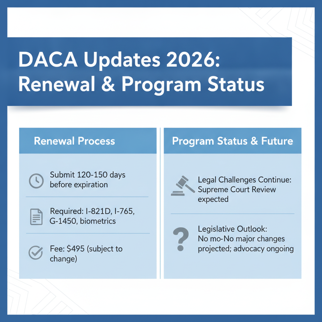 DACA Updates 2026: Your Guide to Renewal & Program Status - Key Statistics