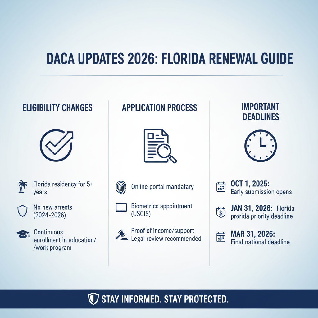 DACA Updates 2026: Your Renewal Guide for Florida Dreamers - Key Statistics