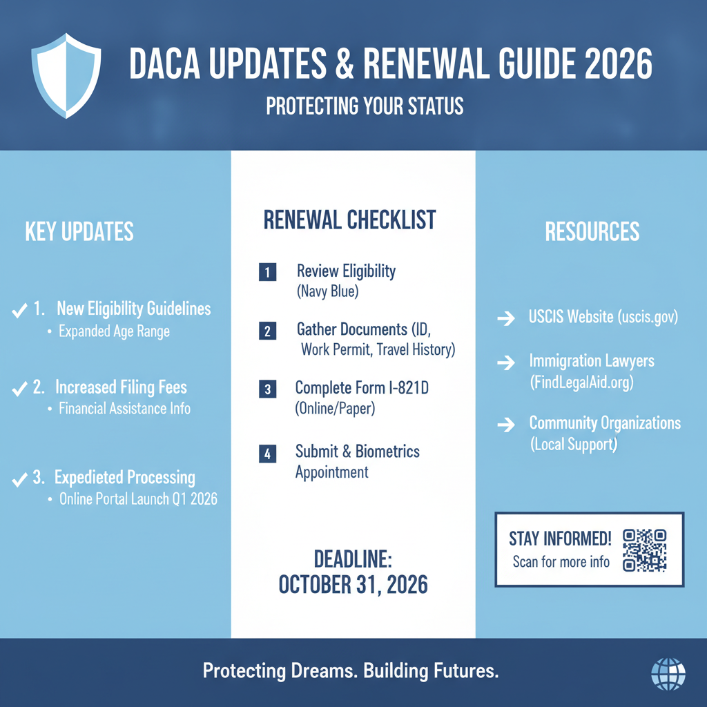 DACA 2026: Guía Completa de Renovación y Novedades - Key Statistics