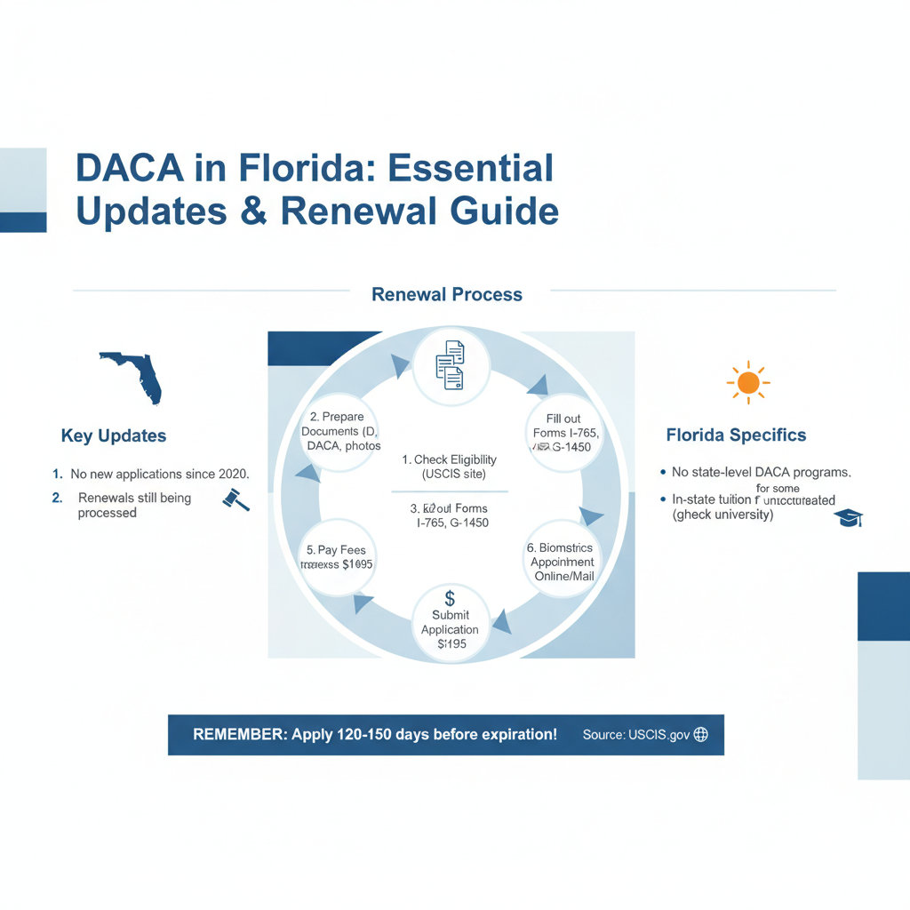 Renovación DACA 2026: Guía Completa para Dreamers en Florida - Key Statistics