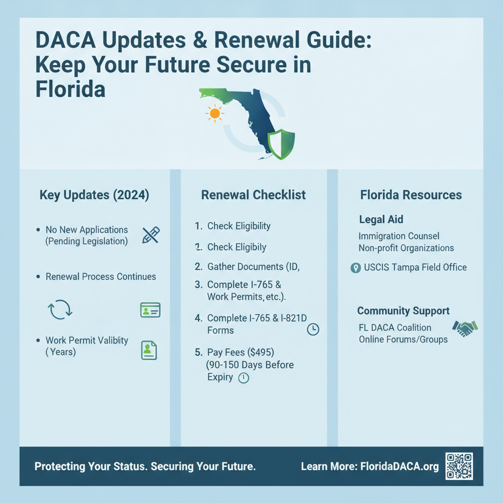 DACA: Guía Completa de Actualización y Renovación para Soñadores en Florida - Key Statistics