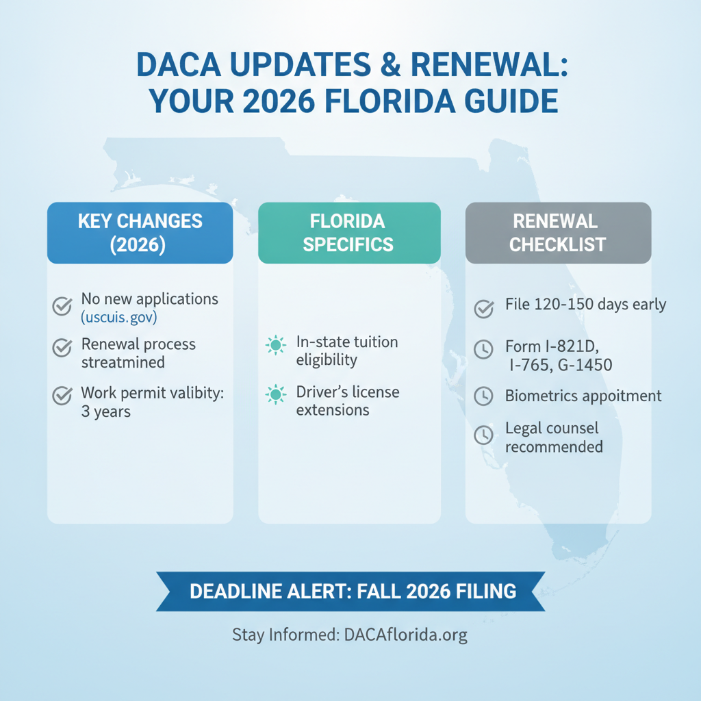 DACA Updates & Renewal: Your Comprehensive 2026 Guide for Florida - Key Statistics